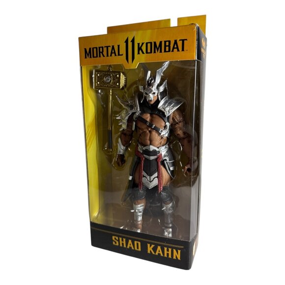 McFarlane Toys Mortal Kombat 11 Shao Kahn Platinum Kahn 1:12 MK - Picture 5 of 6
